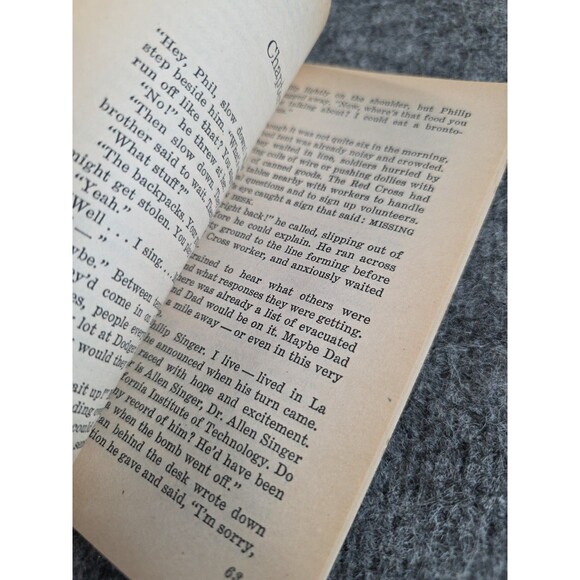 After the Bomb: Week One - Gloria D. Miklowitz - 1987 Scholastic Paperback - Picture 7 of 7